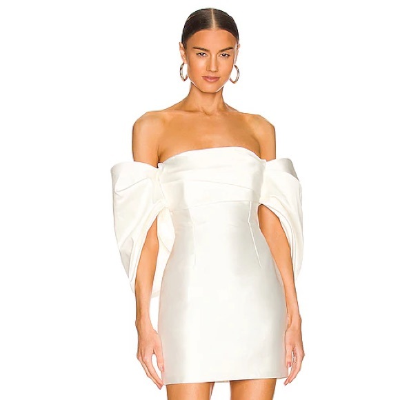 Solace London Dresses & Skirts - Solace London Elina Modern Bridal Short Wedding Dress